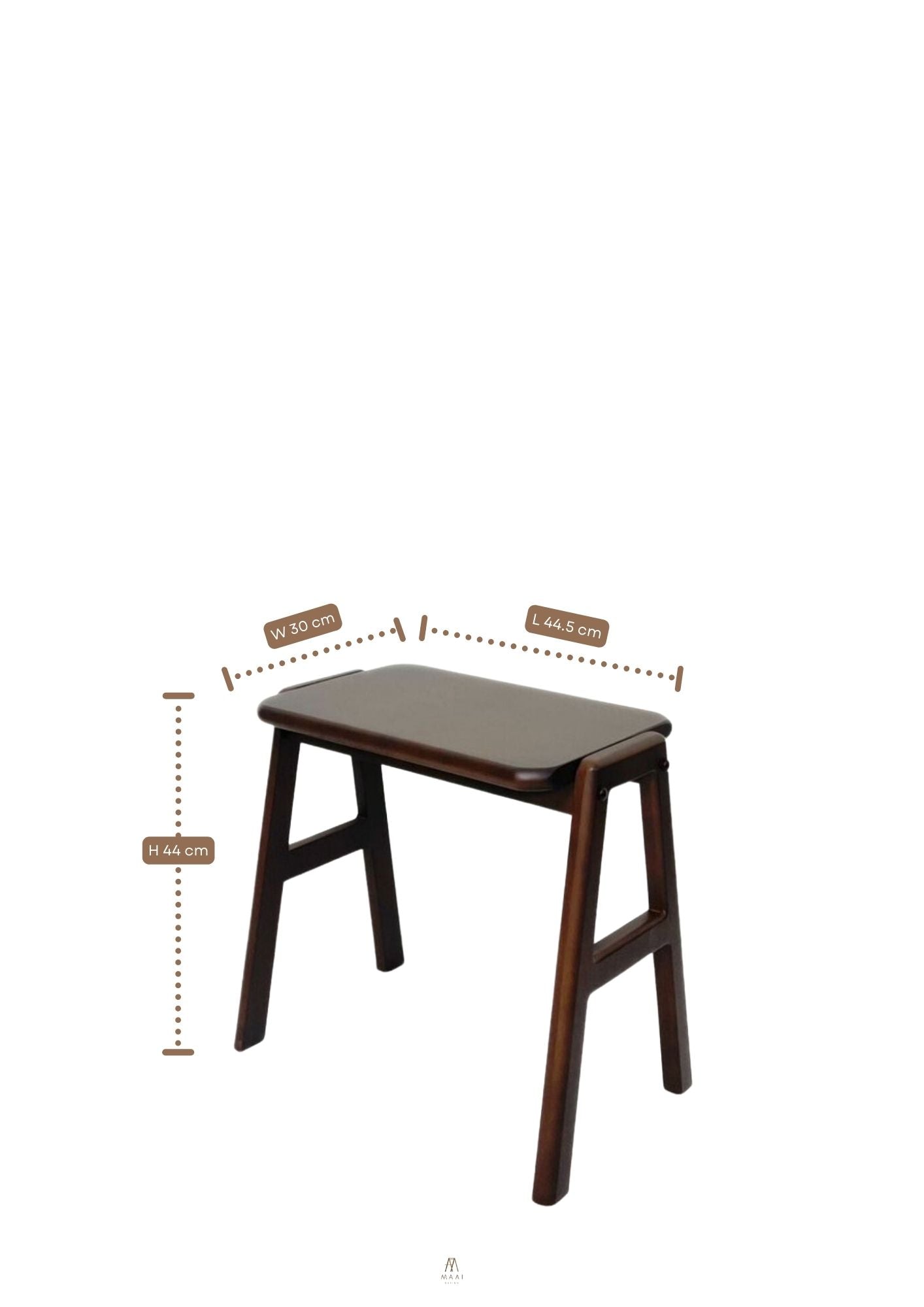 MAAI Design Basho stack เก้าอี้สตูลอเนกประสงค์ สามารถซ้อนกันเพื่อทำชั้นวางได้ จัดเก็บประหยัดพื้นที่