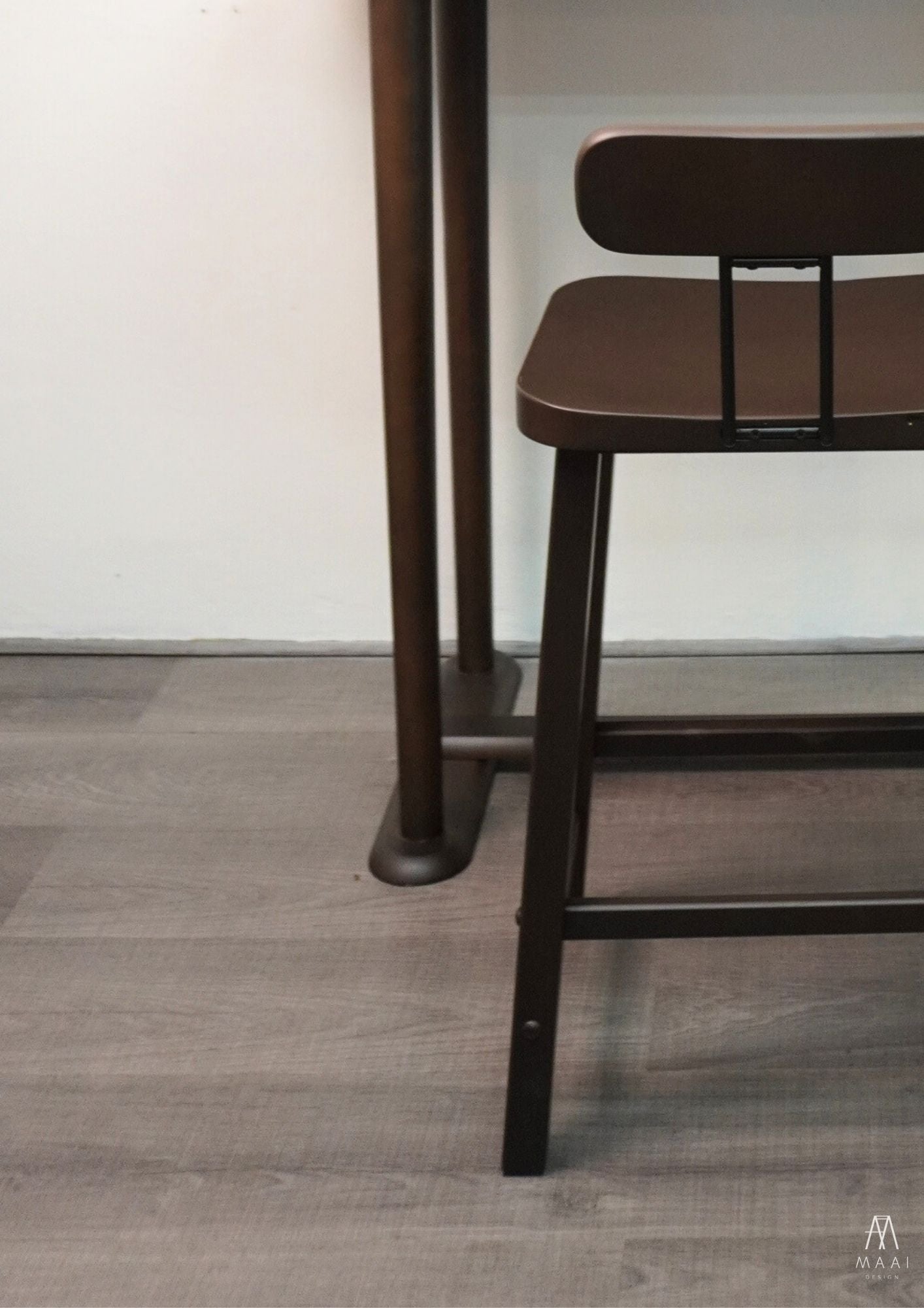 MAAI Design Soru bar stool ที่นั่งสูง61cm เก้าอี้นั่งสตูล สไตล์ญี่ปุ่น พร้อมพนัก