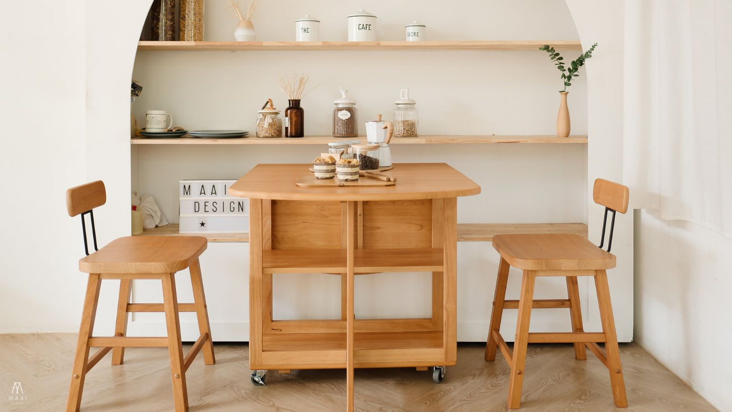 MAAI Design Nabi table โต๊ะพับประหยัดพื้นที่ multi-function ประกอบสำเร็จ