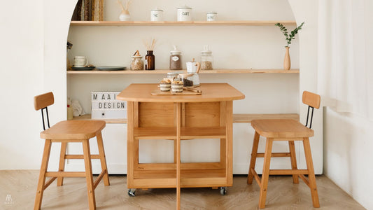 MAAI Design Nabi table โต๊ะพับประหยัดพื้นที่ multi-function ประกอบสำเร็จ