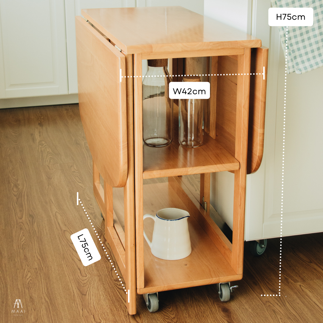 MAAI Design Nabi table โต๊ะพับประหยัดพื้นที่ multi-function ประกอบสำเร็จ