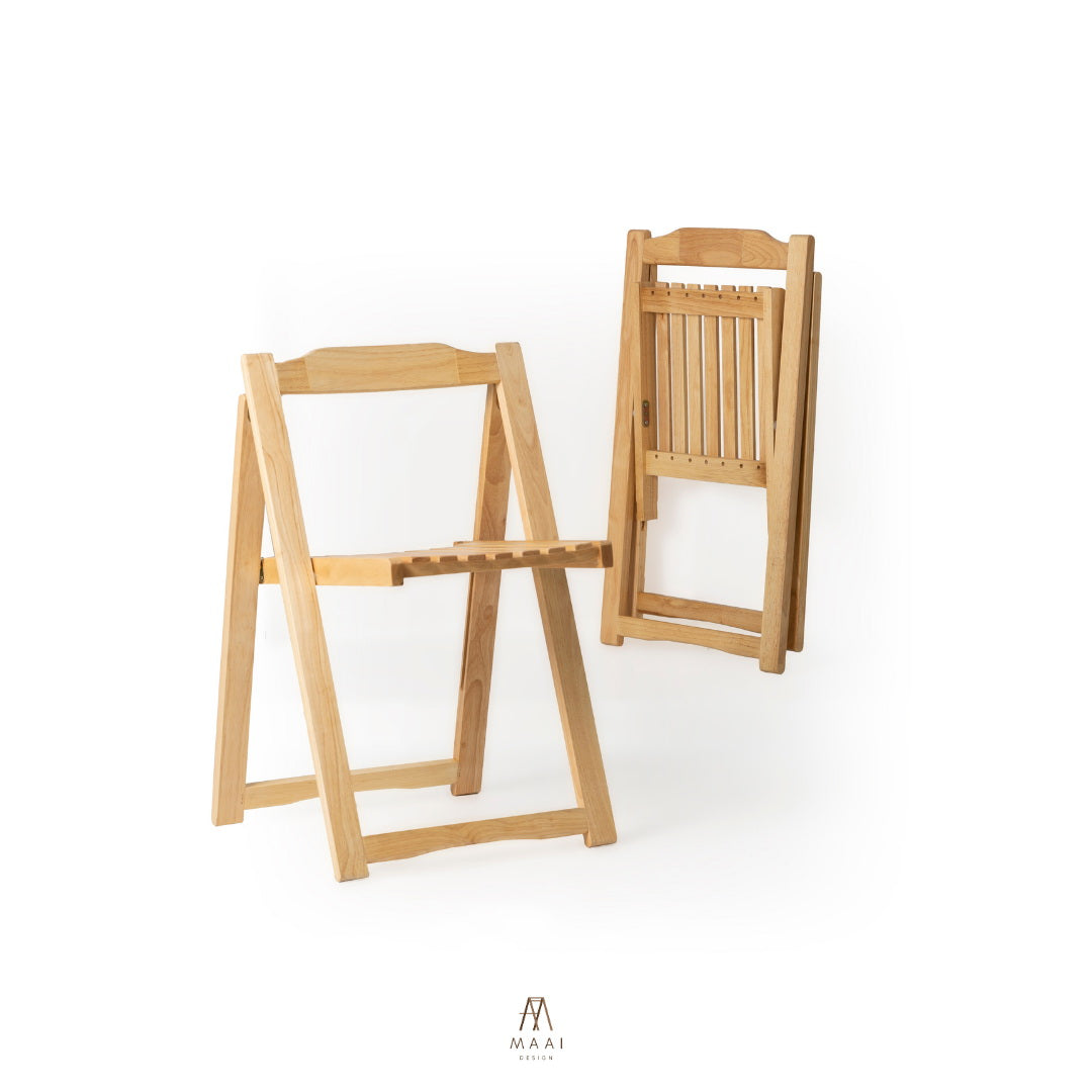 MAAI Design A chair เก้าอี้พับเก็บได้ ประหยัดพื้นที่ อเนกประสงค์