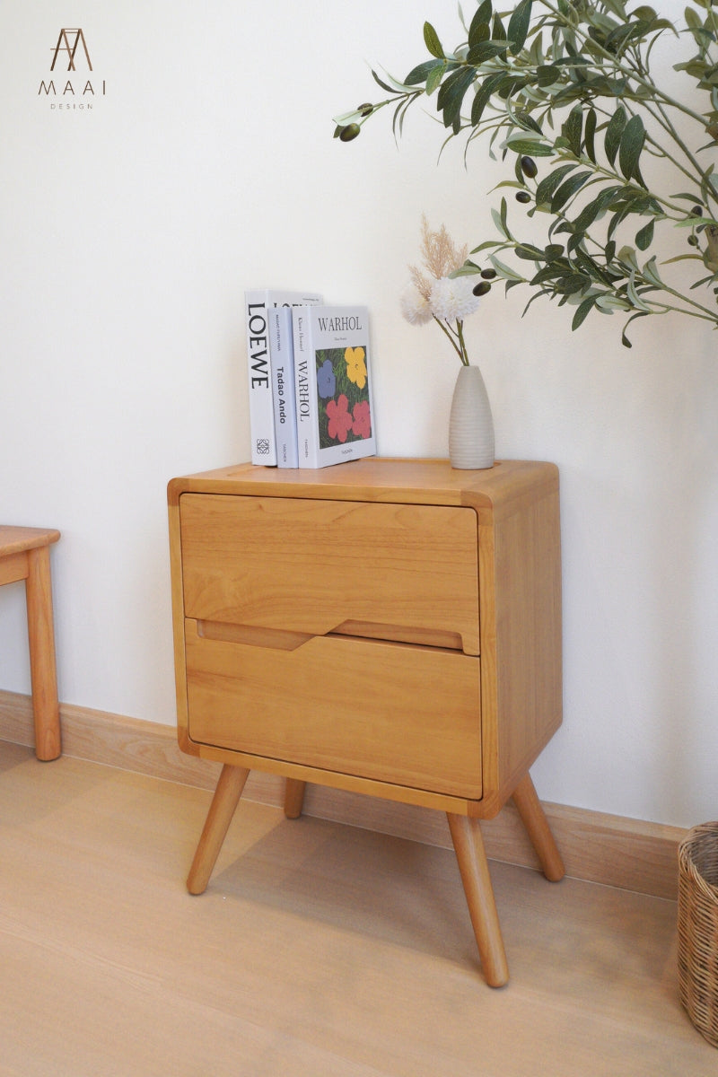 MAAI Design Infinite side table โต๊ะข้าง ข้างเตียง ข้างโซฟา มีลิ้นชัก ดีไซน์เอกลักษณ์