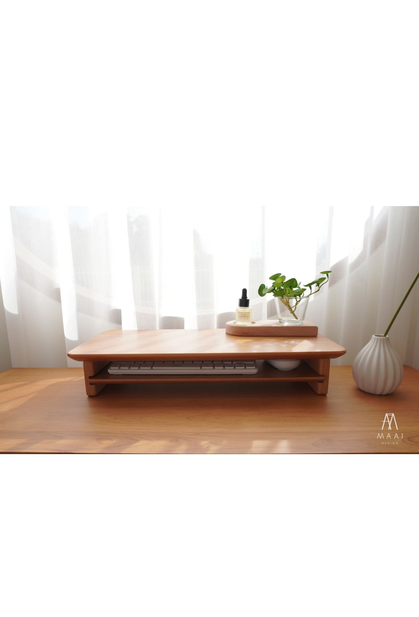 MAAI Design Petite Shelf ชั้นจอคอมพิวเตอร์ ที่เก็บเครื่องเขียน วางโน๊ตบุ๊ค