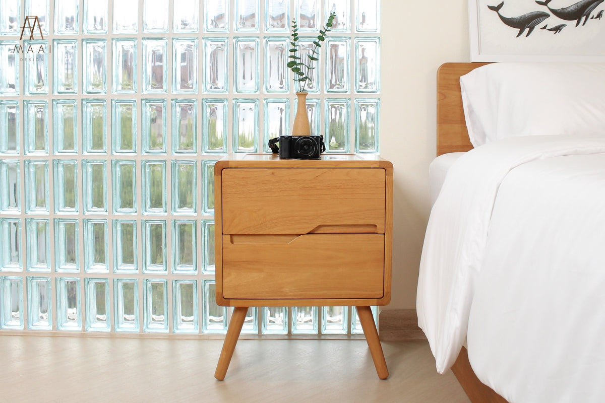 MAAI Design Infinite side table โต๊ะข้าง ข้างเตียง ข้างโซฟา มีลิ้นชัก ดีไซน์เอกลักษณ์