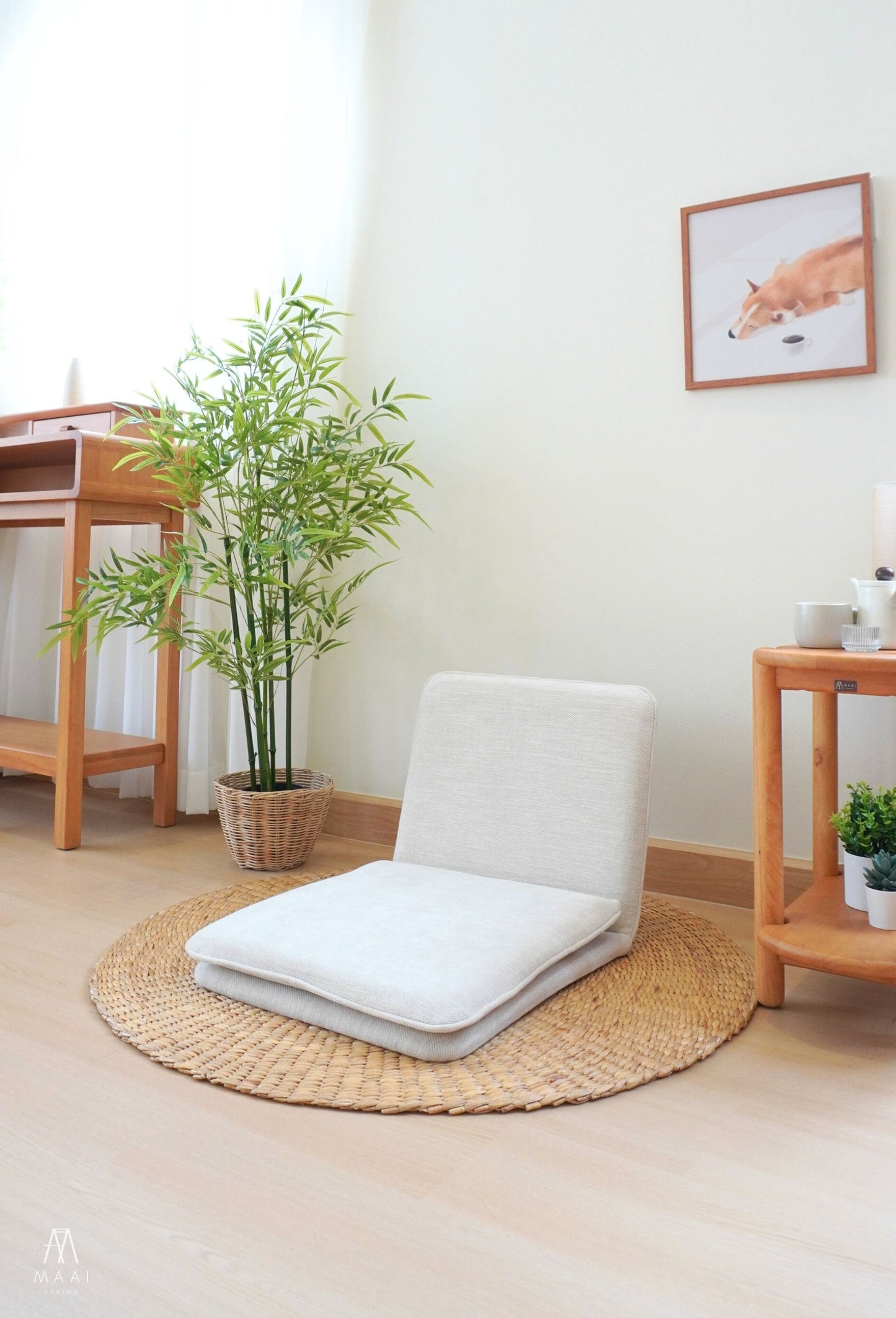 MAAI Design Yuka Chair Japanese cotton floor chair เก้าอี้นั่งพื้นสไตล์ญี่ปุ่น