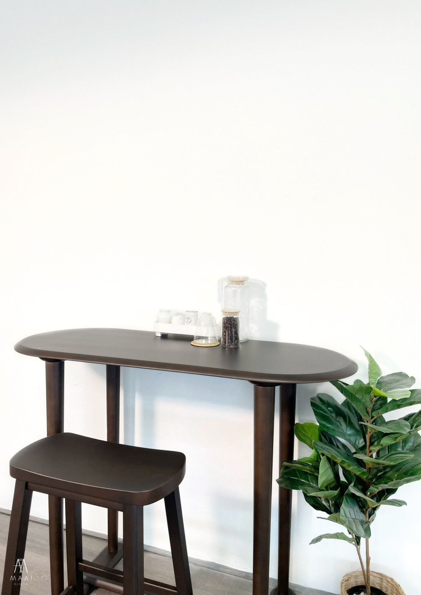 MAAI Design Basuru stool 03203 เก้าอี้นั่งสตูลสูง เก้าอี้บาร์ ประกอบสำเร็จ