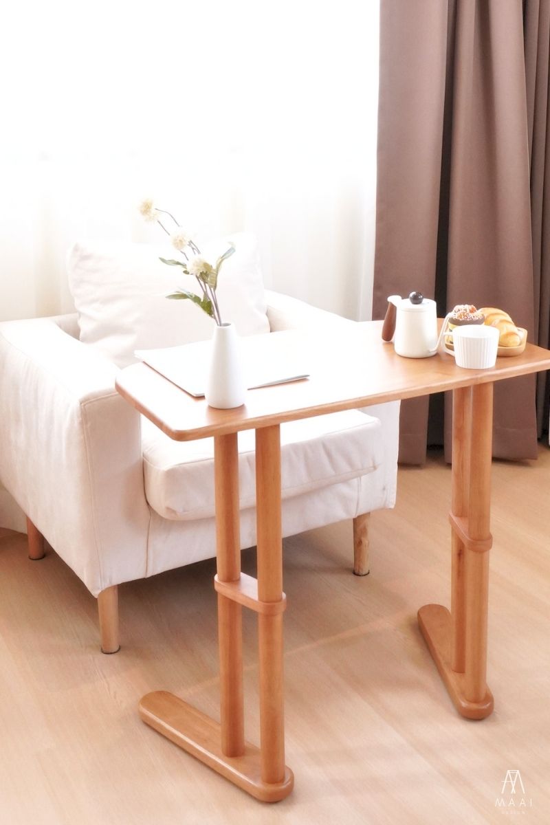MAAI Design Tachi side table โต๊ะทำงาน อเนกประสงค์ สามารถปรับขาได้2ระดับ2ดีไซน์