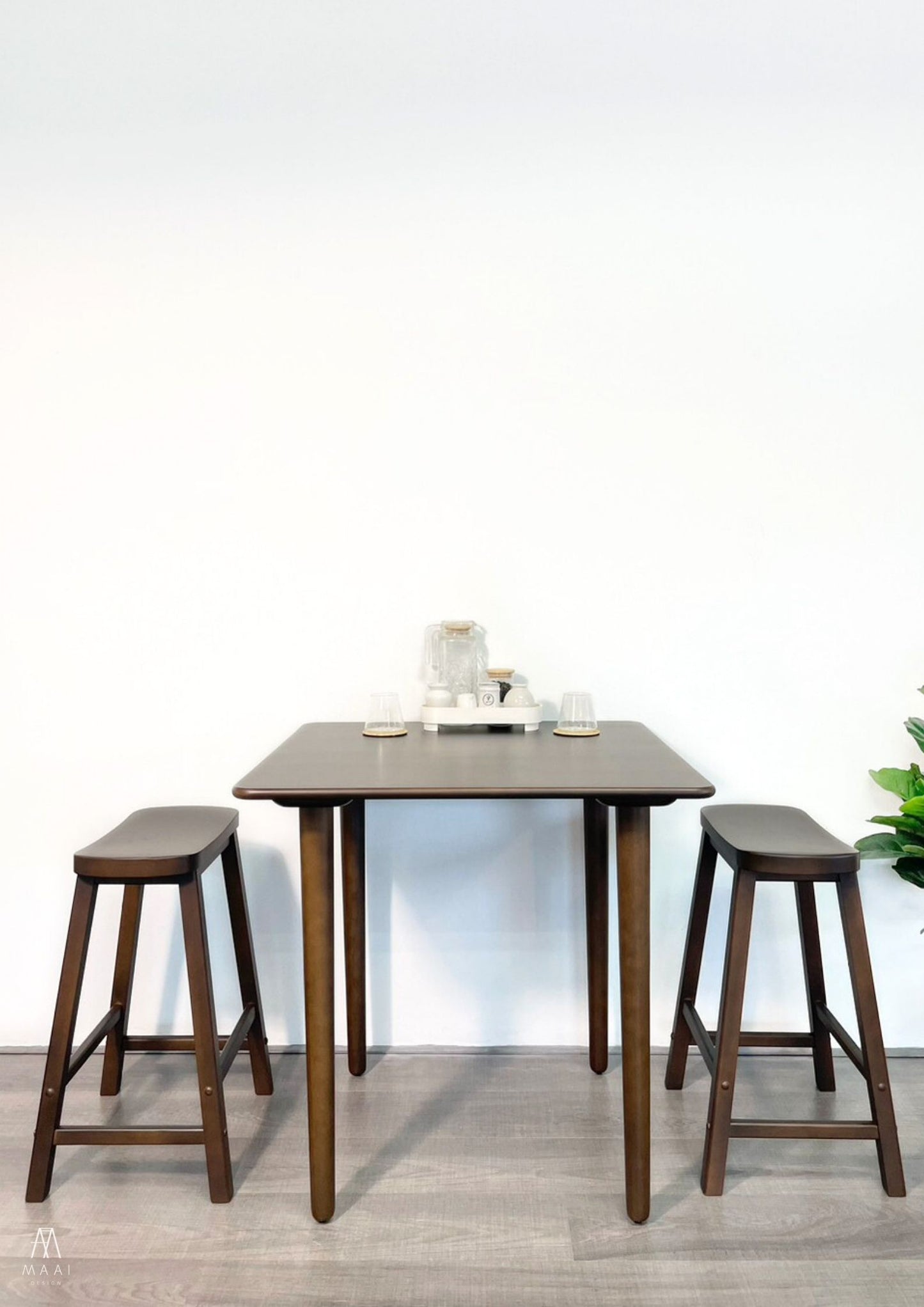 MAAI Design Bakuro stool เก้าอี้นั่งสตูลสูง เก้าอี้บาร์ ประกอบสำเร็จ