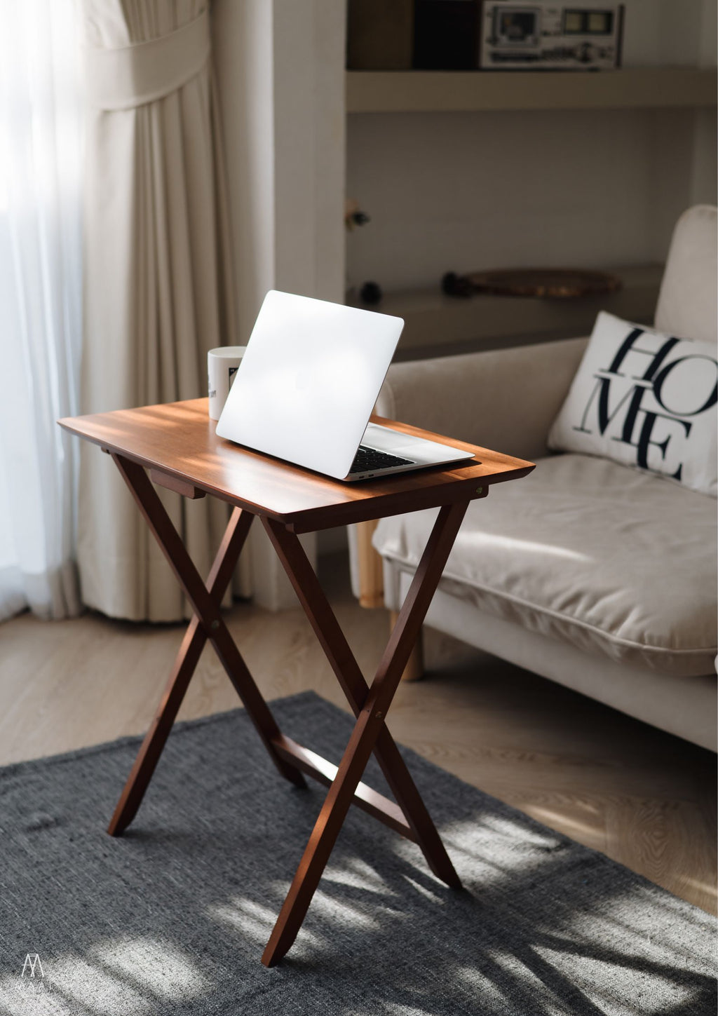 MAAI Design Folding table โต๊ะอเนกประสงค์ โต๊ะพับ สะดวกต่อการจัดเก็บ ประกอบสำเร็จ
