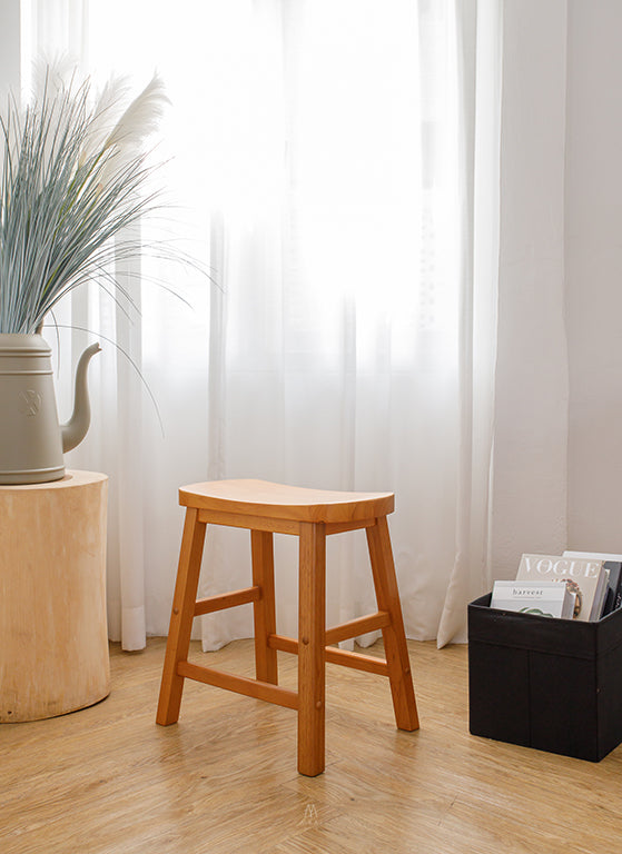 MAAI Design Yokuso stool เก้าอี้นั่งสตูลไม้จริงทั้งตัว ประกอบสำเร็จ Secondary image